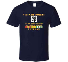 Load image into Gallery viewer, Army - Vietnam Combat Infantry Veteran W 1st Bn 28th Inf  - 1st Id T Shirt
