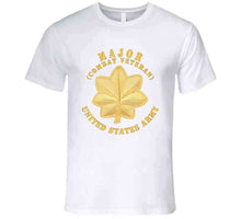 Load image into Gallery viewer, Army - Major - Maj - Combat Veteran - V1 T Shirt
