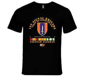 Army - 1st Signal Bde Ssi W Vn Svc T Shirt