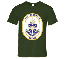 Load image into Gallery viewer, Navy - Uss Fletcher (dd 992) Wo Txt X 300 T Shirt
