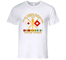 Load image into Gallery viewer, Army - 121st  Signal Bn W  Br - Vietnam Veteran W Bn Num X 300 T Shirt
