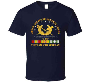 Army - Judge Advocate Veteran Corps,"Jag" with Vietnam War Service Ribbons - T Shirt, Premium and Hoodie