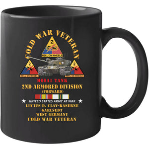 Army - Cold War Vet - 2nd Armored Division - Lucius D. Clay Kaserne, Garlstedt, Germany - M60a1 Tank W Cold Svc X 300 Hoodie
