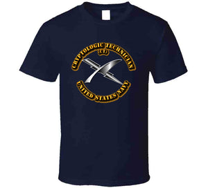 Navy - Rate - Cryptologic Technician T Shirt