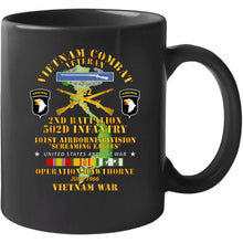 Load image into Gallery viewer, Army - 2nd Bn 502nd Infantry - 101st Abn - Operation Hawthorne W Vn Svc T Shirt
