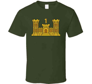 1st Engineer Battalion W Number Wo Txt T Shirt