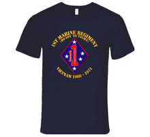 Load image into Gallery viewer, USMC - 1st Marine Regiment - Vietnam 1966 - 1971 T Shirt
