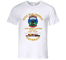 Load image into Gallery viewer, Usaf - Gulf War Combat Vet - 1722d Combat Control W Gulf Svc X 300 T Shirt
