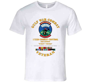 Usaf - Gulf War Combat Vet - 1722d Combat Control W Gulf Svc X 300 T Shirt