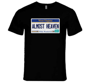 Govt - License - Wv - Almost Heaven T Shirt