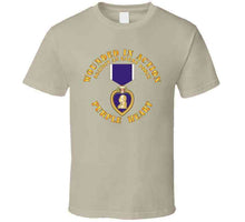 Load image into Gallery viewer, Wounded In Action - Purple Heart Hoodie
