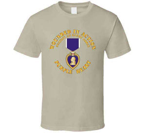 Wounded In Action - Purple Heart Hoodie