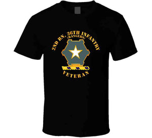 Army - 2nd Battalion 36th Infantry, (Veteran) - T Shirt, Premium and Hoodie