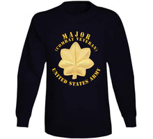 Load image into Gallery viewer, Army - Major - Maj - Combat Veteran - V1 T Shirt
