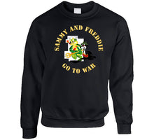 Load image into Gallery viewer, Navy - Sof - Sammy - Freddie - Go To War V1 T Shirt
