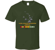 Load image into Gallery viewer, Army - 240th Assault Helicopter Co W Vn Svc V1 T Shirt
