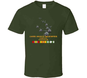 Army - 240th Assault Helicopter Co W Vn Svc V1 T Shirt