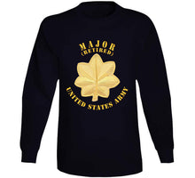 Load image into Gallery viewer, Army - Major - Maj - Retired - V1 T Shirt
