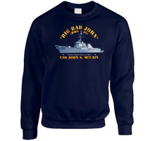 Load image into Gallery viewer, Navy - Destroyer - Uss John S Mccain - Big Bad John T Shirt
