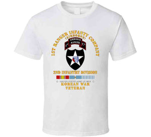 Army - 1st Ranger Inf Company - 2nd Id W Korea Svc X 300 T Shirt