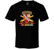 Load image into Gallery viewer, Army - 17th Field Artillery W Br - Ribbon Vn Svc Vet Tab Long Sleeve T Shirt
