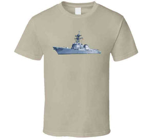 Navy - Destroyer - Uss John S Mccain -  Ship Only Wo Txt T Shirt