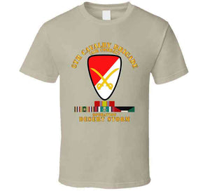 6th Cavalry Brigade - Desert Storm with Desert Storm Service Ribbons - Classic, Hoodie, Premium