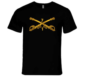 Army - 1st Bn 7th Cavalry Branch Wo Txt T Shirt, Hoodie and Premium