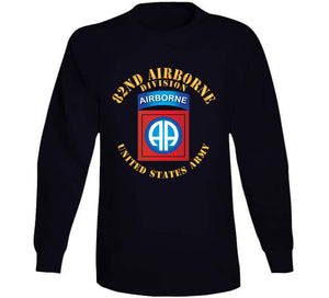 Army - 82nd Airborne Division - Ssi - Ver 3 Classic T Shirt, Crewneck Sweatshirt, Hoodie, Long Sleeve, Mug