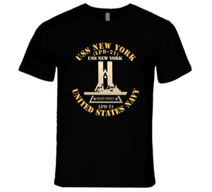 Navy - Uss New York (lpd-21) X 300 T Shirt