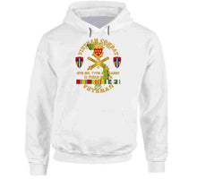 Load image into Gallery viewer, Army - Vietnam Combat Veteran W 6th Bn 77th Artillery Dui - Ii Field Force W Vn Svc Hoodie
