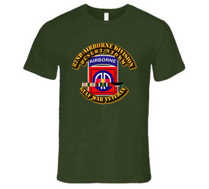 82nd Airborne Division w DS SVC Ribbons T Shirt