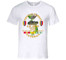 Load image into Gallery viewer, Army - Vietnam Combat Veteran - Us Army Vietnam - Usarv T Shirt
