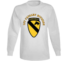 Load image into Gallery viewer, Army - 1st Cavalry Division SSI w Airmobile Tab T Shirt
