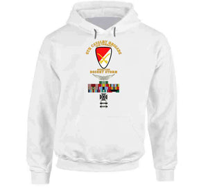 Army - 6th Cavalry Bde - Desert Storm W Ds Svc - Afem W Arrow - Special Long Sleeve, Classic and Hoodie, Premium