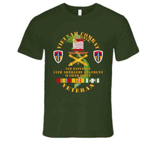 Load image into Gallery viewer, Army - Vietnam Combat Vet - 6th Bn 15th Artillery - I I Field Force W105mm T Shirt
