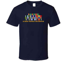 Load image into Gallery viewer, Navy - Destroyer - Uss John S Mccain - Ships Ribbons Only V1 T Shirt
