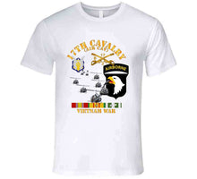 Load image into Gallery viewer, Army - Bravo Troop 2nd Squadron 17th Cav - 101st  Airborne Div W Vn Svc T Shirt
