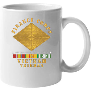 Army - Finance Corps - Vietnam Vet W Vn Svc X 300 Classic T Shirt, Crewneck Sweatshirt, Hoodie, Long Sleeve, Mug