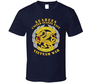 Navy - Seabees Medal - Vietnam War T Shirt