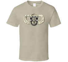 Load image into Gallery viewer, SOF - Airborne Badge - SF - DUI T Shirt

