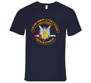 7th Squadron - 17th Cavalry w SVC Ribbon T Shirt
