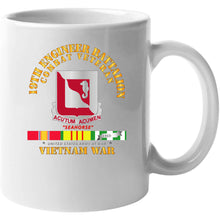 Load image into Gallery viewer, Army - 19th Engineer Battalion - W Vn Svc Classic T Shirt, Crewneck Sweatshirt, Hoodie, Long Sleeve, Mug
