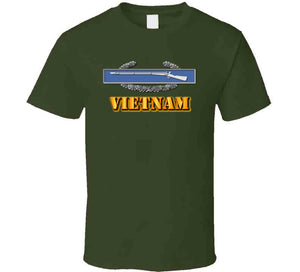 Army - CIB - Vietnam T Shirt
