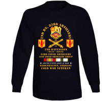 Load image into Gallery viewer, Army - 2nd Bn 83rd Artillery - 41st Fa Gp - Babenhausen Germany W Cold Svc T Shirt
