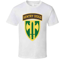 Load image into Gallery viewer, Army - 18th Mp Brigade - Sentry Dogs Tab Wo Txt V1 Classic T Shirt
