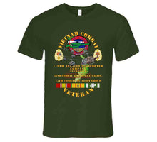 Load image into Gallery viewer, Army - Vietnam Combat Vet - 119th Ahc - 52nd Cab - 17th Combat Aviation Group - Big Helo Vn  Svc X 300 T Shirt
