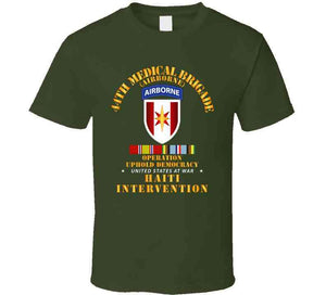 Uphold Demo - 44th Medical Bde W Svc Ribbons T Shirt