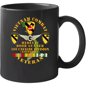 Army - Vietnam Combat Veteran - Medevac - Door Gunner W 1st Cav Div W Vn Svc Hoodie