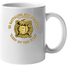 Load image into Gallery viewer, Army - 2nd Bn 9th Infantry Regiment - Keep Up The Fire X 300 T Shirt
